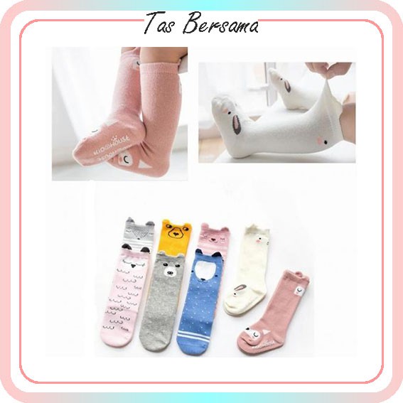 Kaos Kaki Panjang Bayi ala Korea / Kaos Kaki Anti Slip Panjang Bayi Murah Produk 372