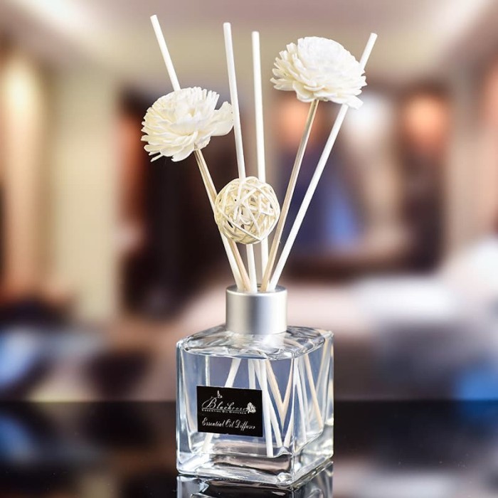 Aroma Rose Parfum Ruangan Diffuser Reed Sticks Fragrance Rattan 50mL