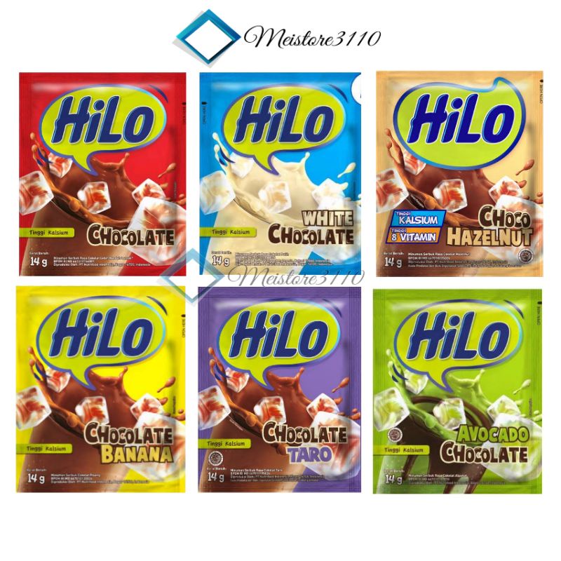 

Hilo Sachet Minuman Kalsium Varian 1 Renteng 10 Sachet