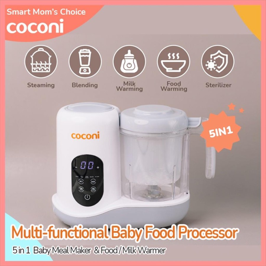 Coconi 5 in 1 Multi-functional Baby Food Processor | Baby Meal Maker