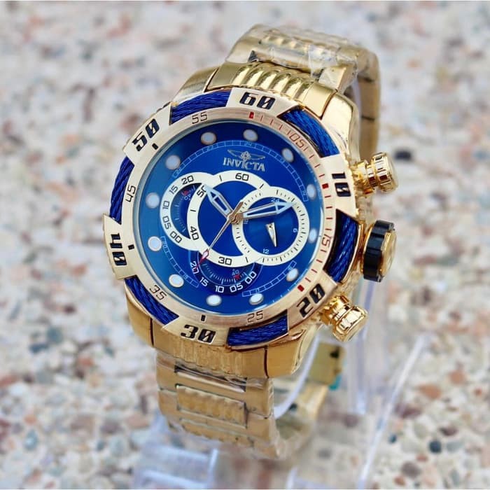 ORIGINAL JAM TANGAN PRIA INVICTA CHRONO ACTIVE ADA 4 WARNA TERBARU ANALOG COWOK BISA COD