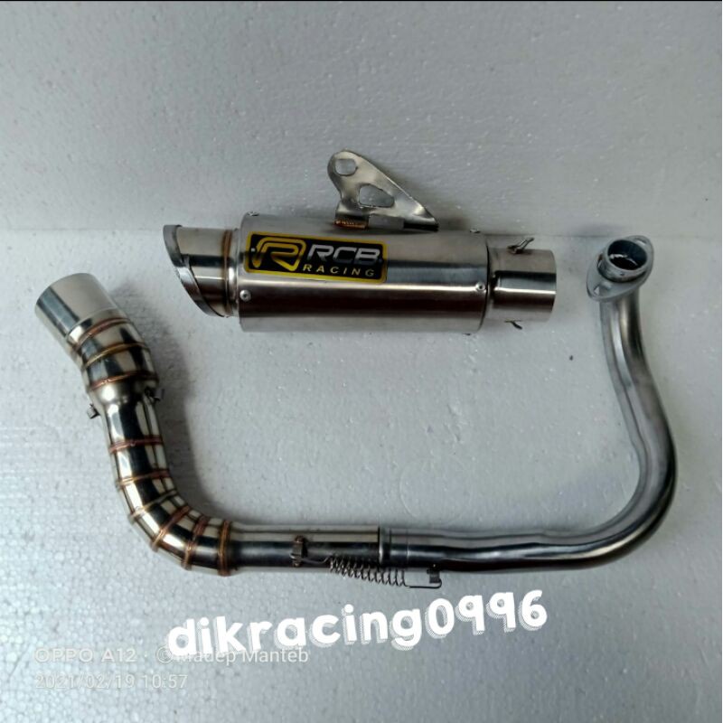 Knalpot RCB MIO SPORTY Xeon Mio J Mio karbu knalpot RCB
