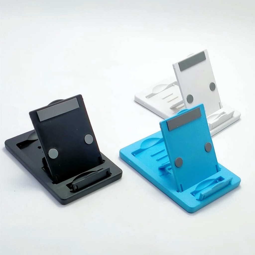 Phone Holder folding Dudukan Handphone Zoom Meeting Stand Holder Desktop Stand Lipat Universal Portable