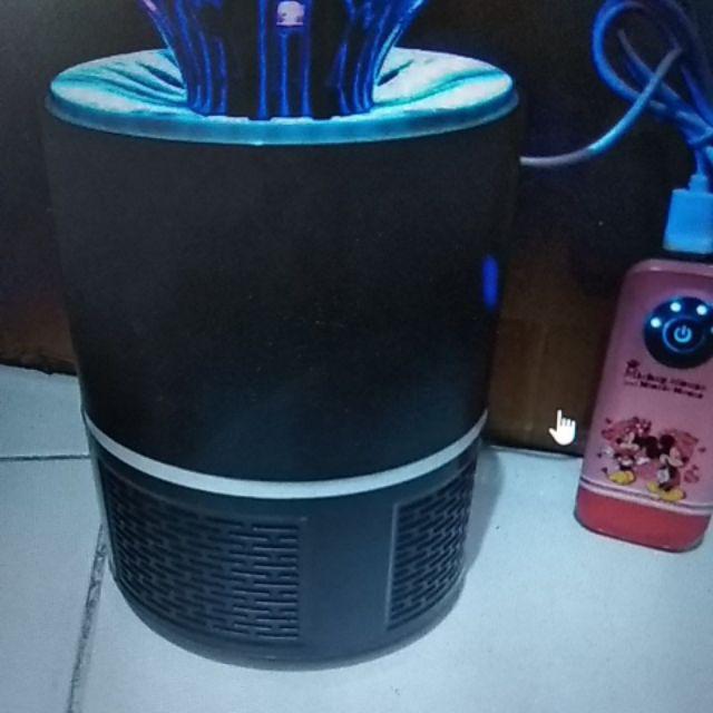 Perangkap Nyamuk Pembasmi Nyamuk Jebakan Nyamuk Lalat Kipas Lampu Led Uv Ultraviolet Elektrik