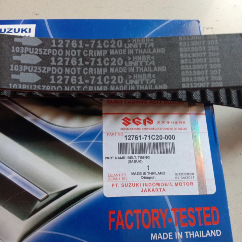 timing belt APV Futura injeksi original