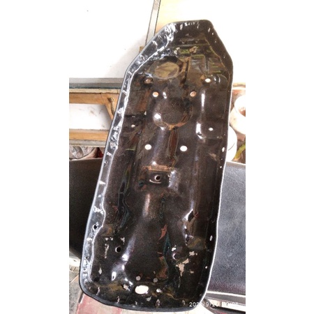 yamaha super deluxe v80 excelent robot plat jok, rangka jok sadel