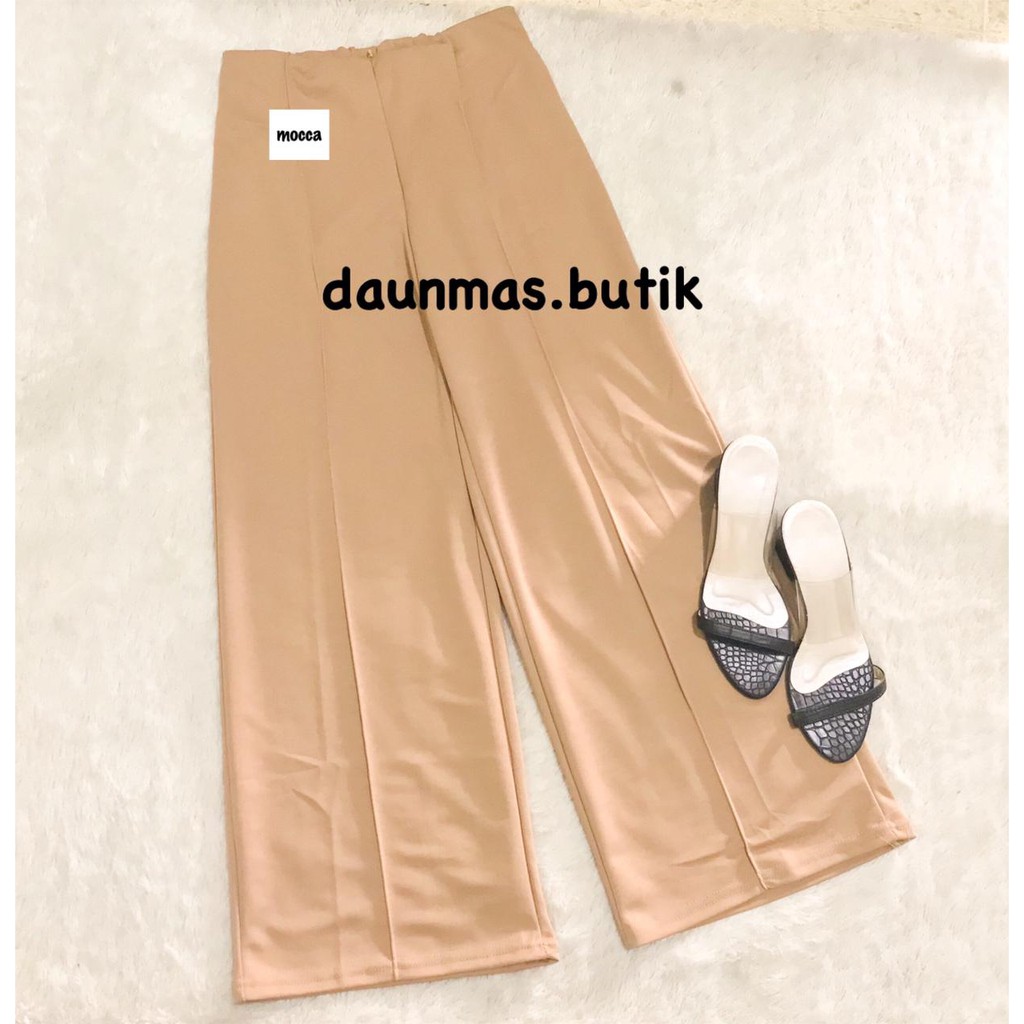 1KG MUAT 5PCS | BUNA WIZEL ZIPPER CULLOTE SCUBA SLETING PANJANG HITS OOTD SELEBGRAM FASHION GROSIR