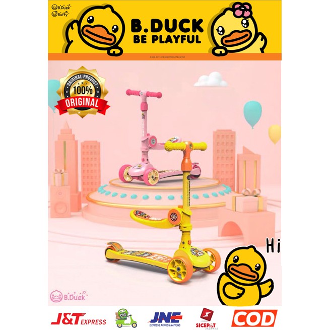 Scooter B-Duck 2in1 Skuter Anak Berkualitas