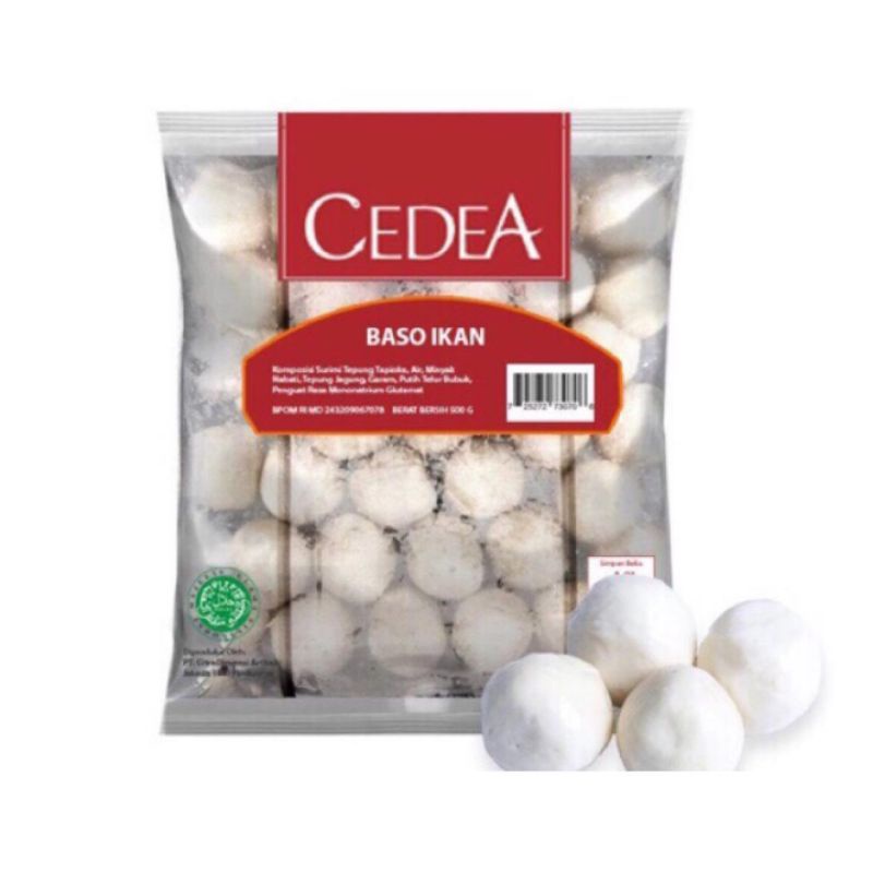 

Cedea Baso Ikan / Fish Ball 500gr