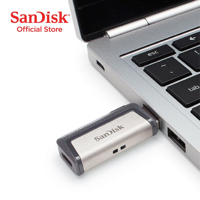 Flashdisk OTG SANDISK Ultra Dual Drive 128GB USB 3.1 Type-C