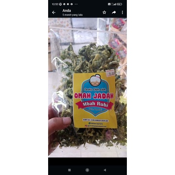 

keripik sayur keripik daun adas cemilan 500gram