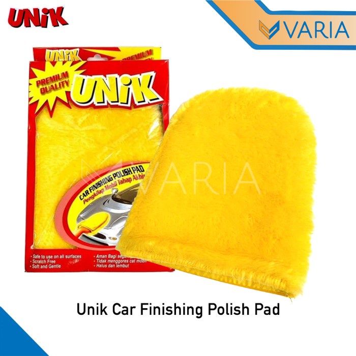 Unik Car Finishing Polish Pad Sarung Tangan Wool Pengkilap Poles Mobil