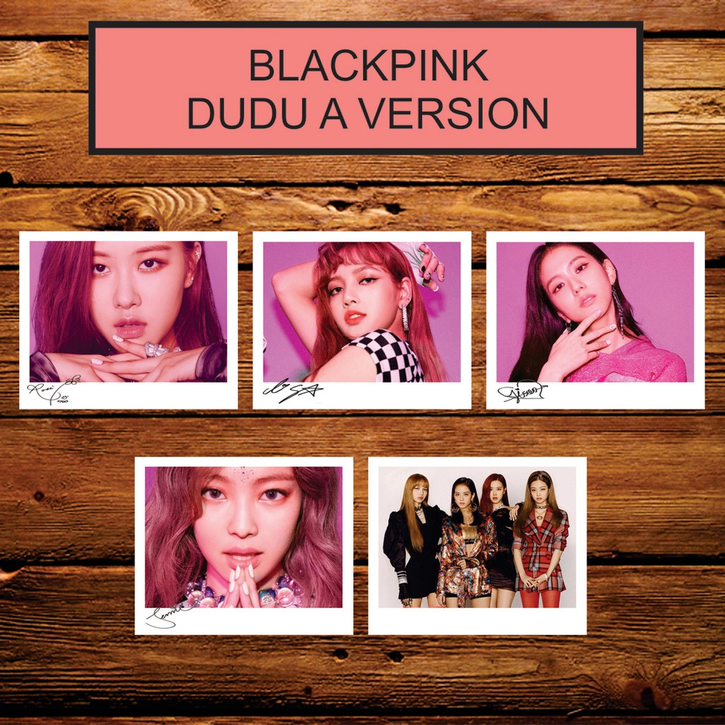 BLACKPINK SIGNED POLAROID