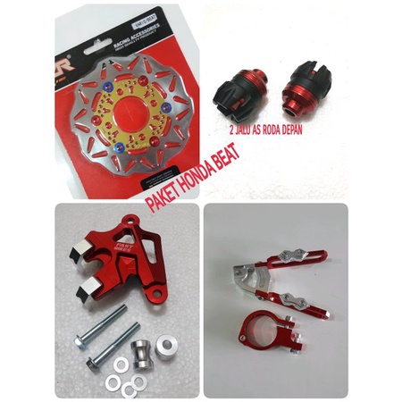 PIRINGAN CAKRAM DEPAN VARIO 125  150 PLUS COVER CALIPERJALU ASKLEMAN SLANG REM HARGA 1 PAKET