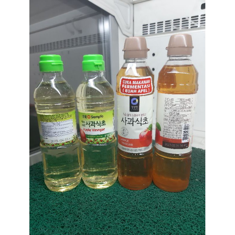 

APPLE VINEGAR / Cuka Makanan Fermentasi Buah Apel Netto500ml