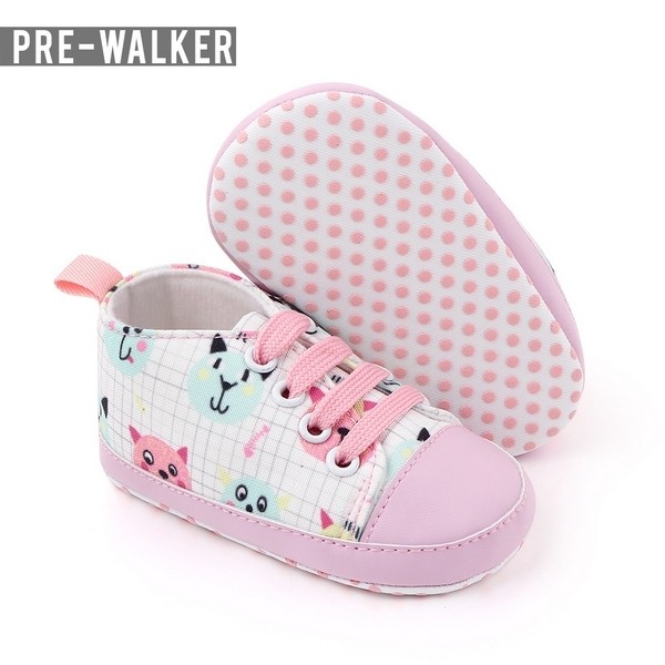 Sepatu Prewalker Bayi Perempuan S1129 Pink