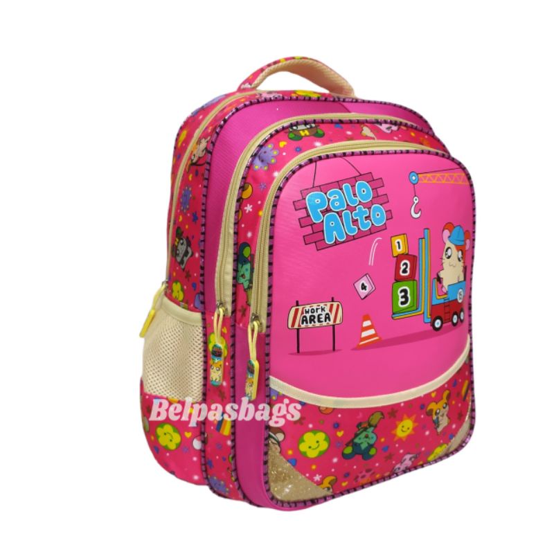 Tas ransel sekolah anak perempuan palo alto 41577P