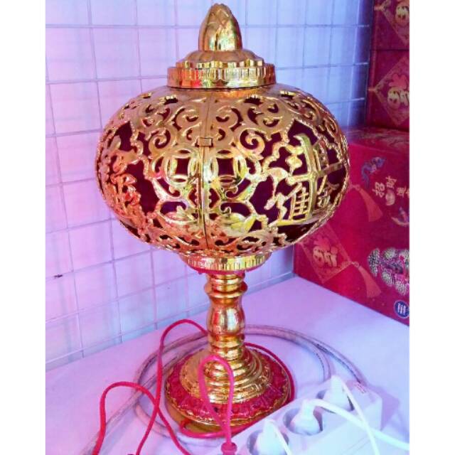 Lampion putar / lampion imlek /hiasan imlek /pajangan imlek /accessories imlek /lampion plastik /