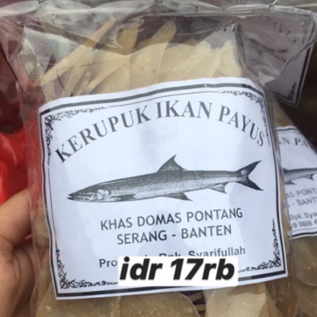 

kerupuk ikan payus
