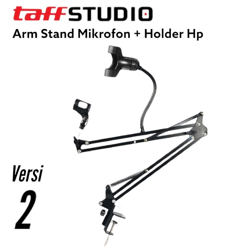 TaffSTUDIO Arm Stand  Mikrofon Professional - NB-35 - Black