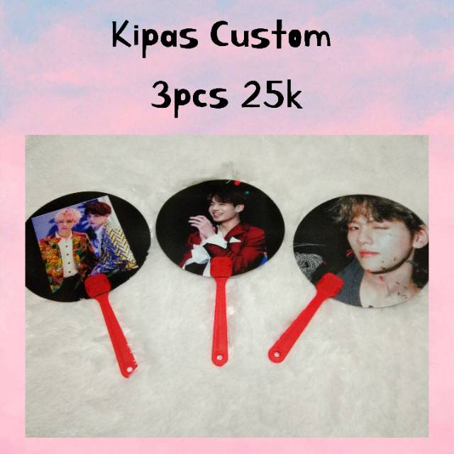 ISI 3!!!Kipas Foto Custom OPPA KOREA