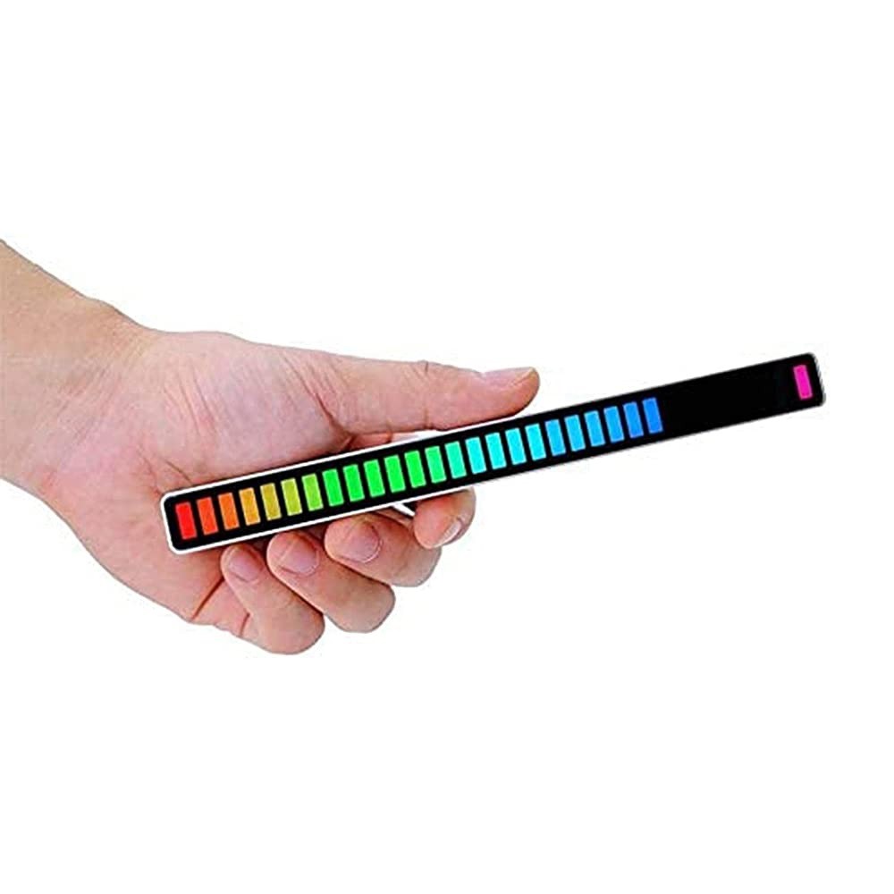 Voice Sound Control Audio Spectrum Indicator Bar 32 LED RGB