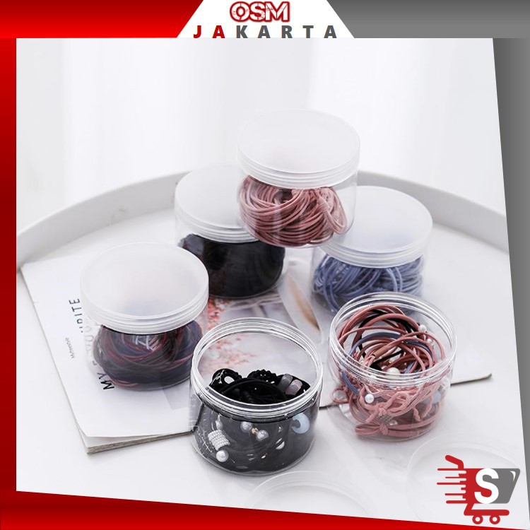 OSM JKT F5052 Ikat Rambut 12 in 1 (FREE BOX) / Karet Rambut / Ikat Rambut Korea / Kuncir Rambut