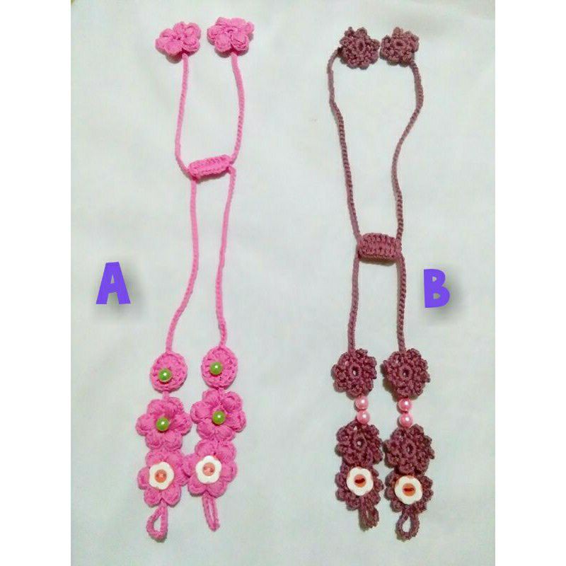 Strap mask 2 in 1 / Pengait masker Rajut