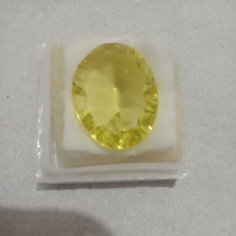 15ct Citrine Quart Jumbo Custom Cut