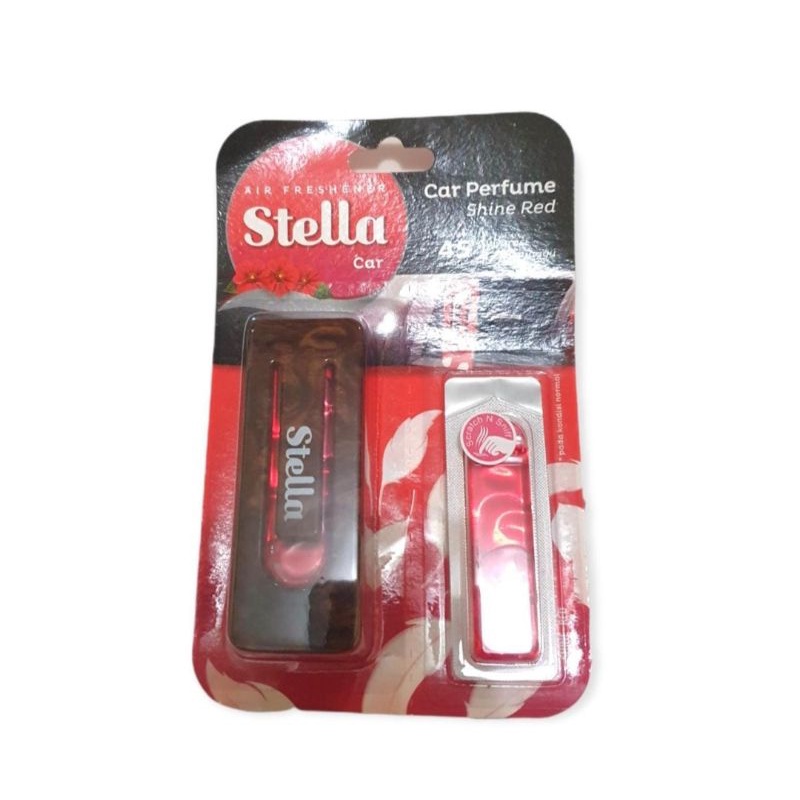 stella car parfum 1set &amp; refill 8ml