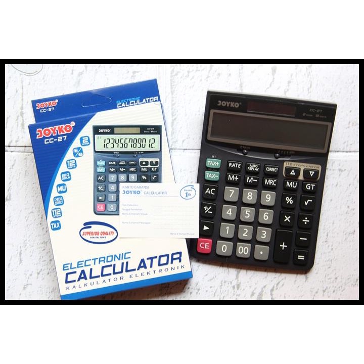 

Kalculator Elektronik Joyko Cc-27