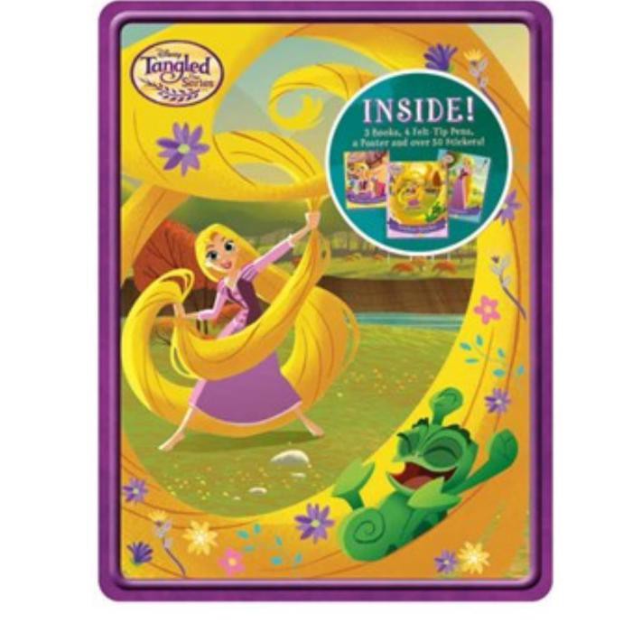 

Buku Kaleng Sticker Activity Disney Princess Rapunzel Tin Book