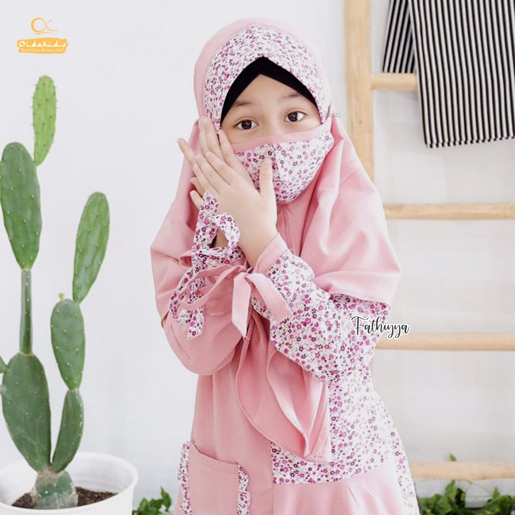 Setelan Anak Cewek Daily Dress Fathiya Oidokids