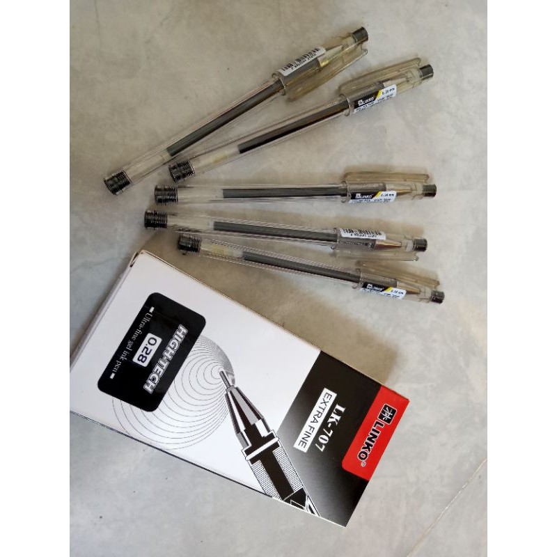 

bolpoin hitech LINKO/VANCO/CARINEX 0,28mm hitam
