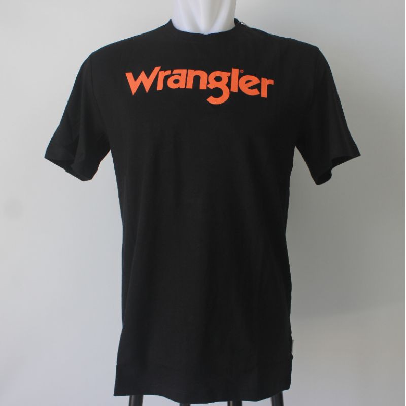 WRANGLER ORIGINAL - Kaos Wrangler Hitam / Oblong Wrangler / Baju Wrangler