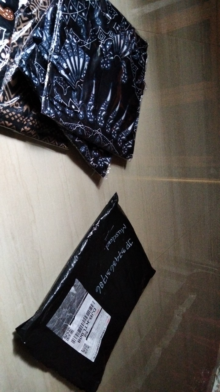 Baju Batik Pria Big Size M L Xl Xxl Atasan Kemeja Batik Lengan Panjang Original