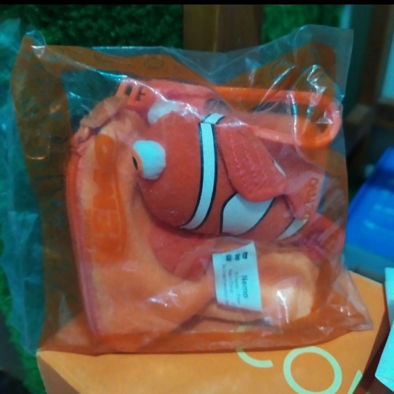 Dompet Boneka Nemo - Finding Nemo Movie - Happy Meal Mc Donald Donalds