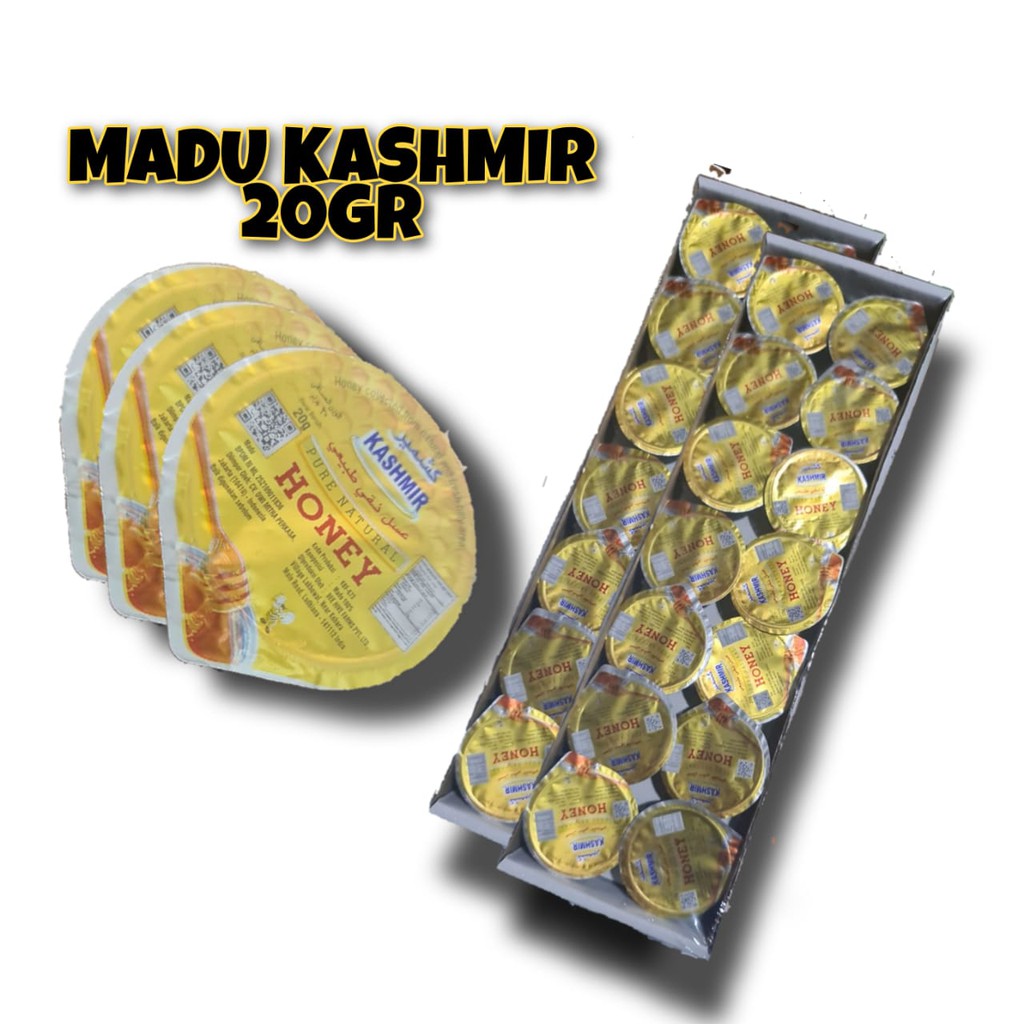 

Madu Murni Kashmir 20gr 1 Box - Pure Natural Honey Kashmir / Madu Asli Original
