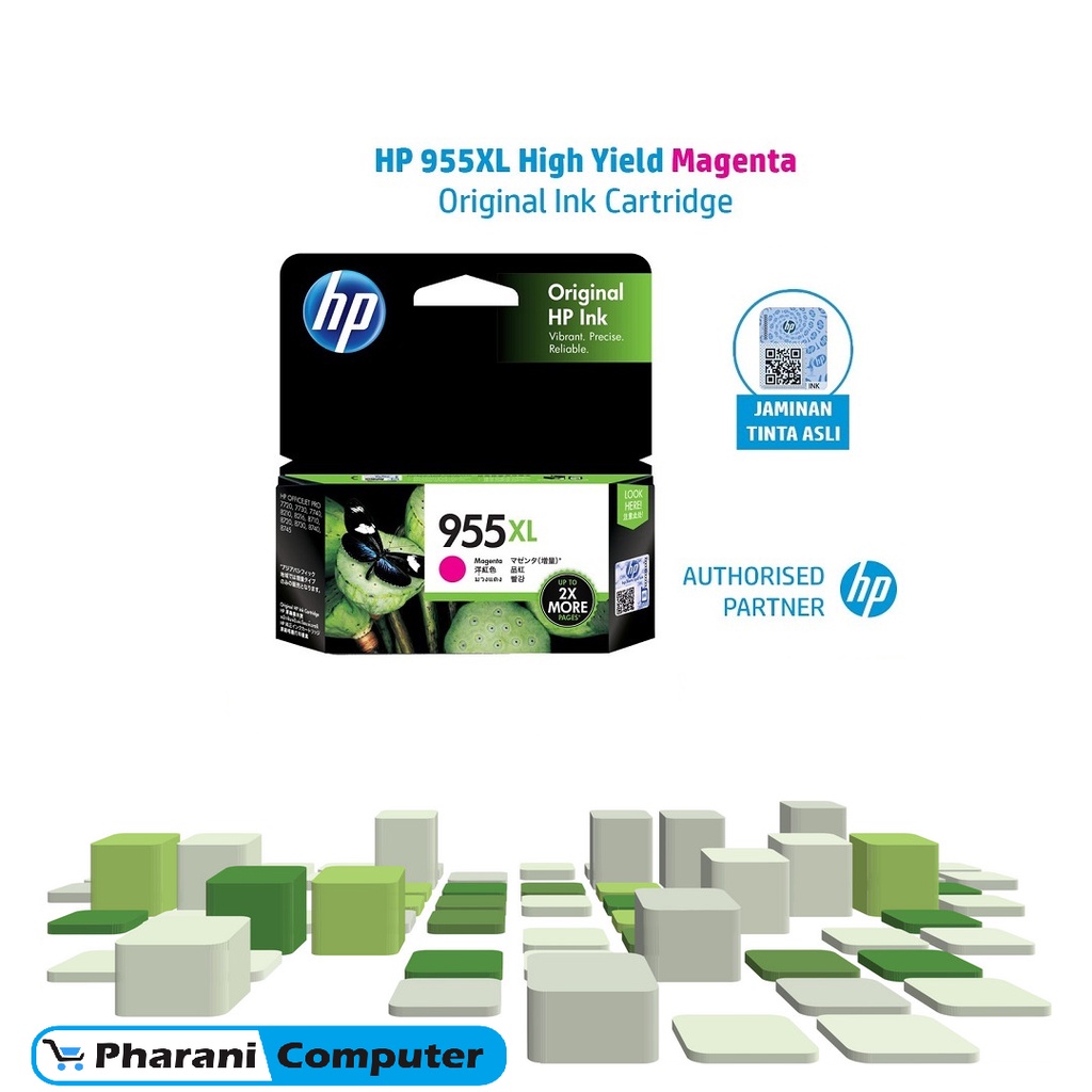 Cartridge Hp 955 / Tinta Hp 955XL / Catridge 955 XL Original semarang