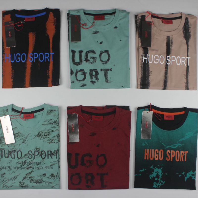 HUGO SPORT ORIGINAL - Kaos Oblong Hugo / Baju Hugo Sport / Atasan Pria
