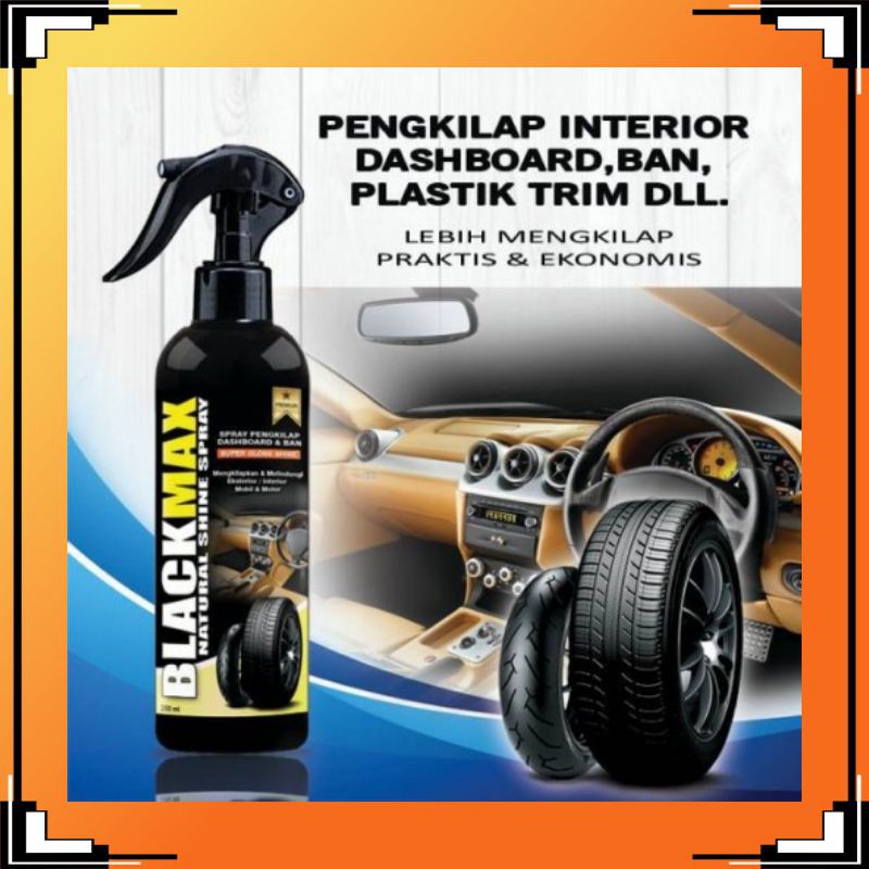Semir Ban Mobil Motor Penghitam Dashboard Black To Black Magic Pengkilap Dashboard Shine Dressing