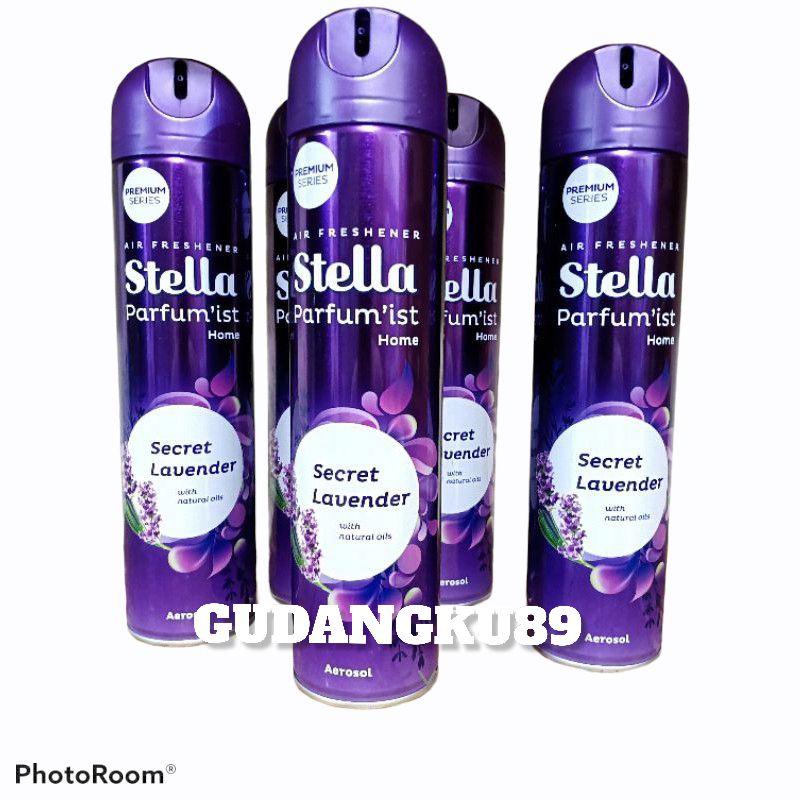 STELLA PENGHARUM RUANGAN 400ML SCREET LAVENDER