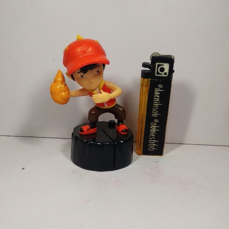 Figure mainan Boboiboy kfc bekas second preloved