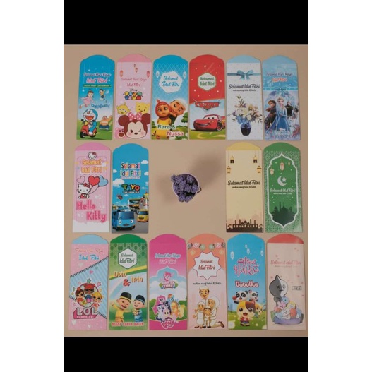 

Amplop lebaran besar kartun