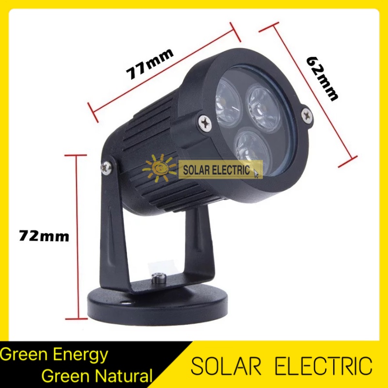 Lampu taman led / Halaman / Sorot LED / Outdoor LED 3Watt 5Watt Tancap