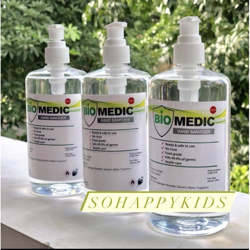 Clearance Hand Sanitizer Cair 500ml Bio Medic