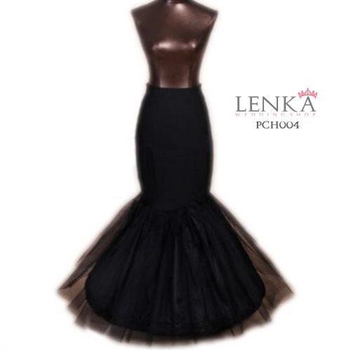 [PRODUK TERBATAS] ROK DALAMAN GAUN PETTICOAT DUYUNG HITAM PENGEMBANG DRESS PCH004