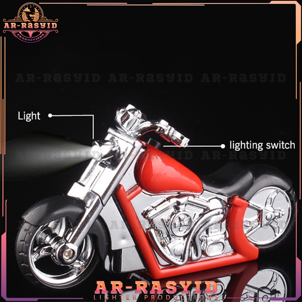 MANCIS Korek Api Las Gas Senter Model Motor Harley Davidson COD