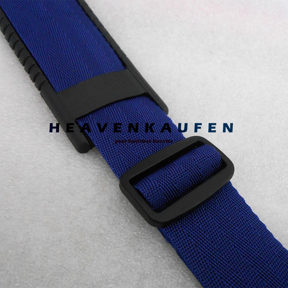 Tali Selempang Strap Tas Pria Biru Navy Dongker Lebar 3,8 cm Kait Model Huruf S