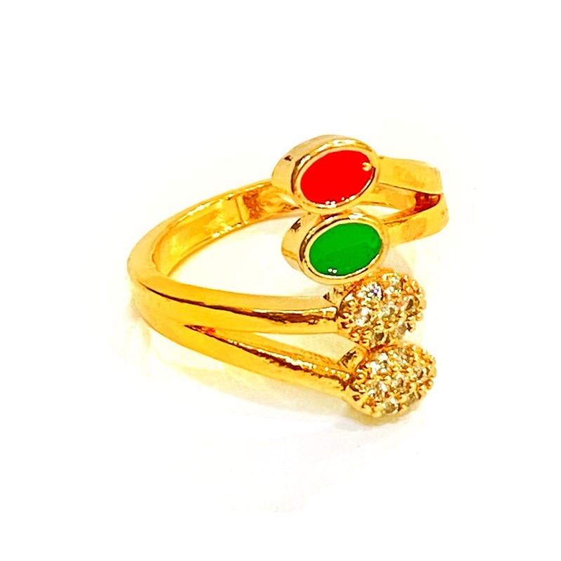 cincin wanita //cincin permata//cincin lapis emas//perhiasan//cincin